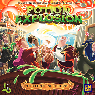 Portada juego de mesa Potion Explosion: El Quinto Ingrediente