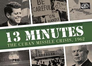 Portada juego de mesa 13 Minutos: La crisis de los misiles en Cuba