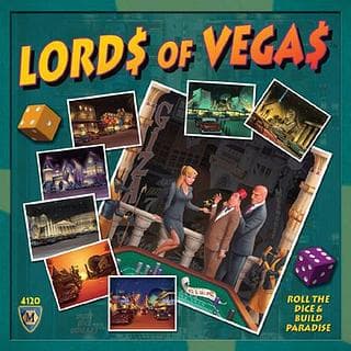 Portada juego de mesa Lords of Vegas