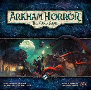 Portada juego de mesa Arkham Horror: El Juego de Cartas
