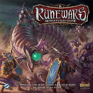 Portada juego de mesa Runewars: El juego de miniaturas