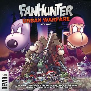 Portada juego de mesa Fanhunter: Urban Warfare