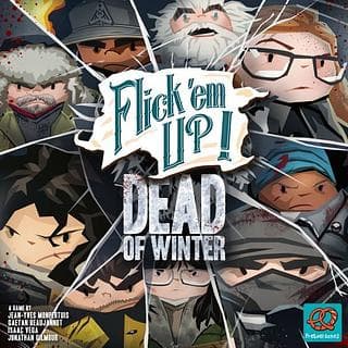 Portada juego de mesa Flick 'em Up!: Dead of Winter
