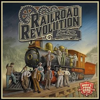 Portada juego de mesa Railroad Revolution