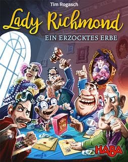 Portada juego de mesa Lady Richmond: Ein erzocktes Erbe