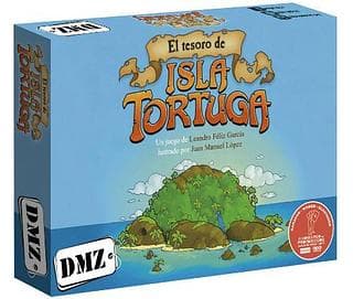 Portada juego de mesa El tesoro de Isla Tortuga