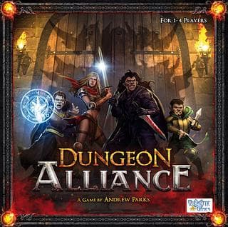 Portada juego de mesa Dungeon Alliance