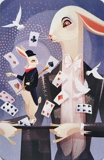 Portada juego de mesa Dixit: "Magic Bunny" Promo Card