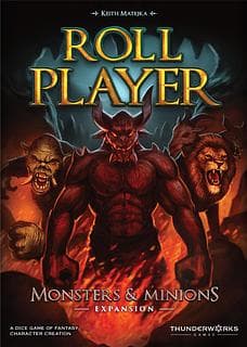 Portada juego de mesa Roll Player: Monstruos y Esbirros