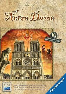 Portada juego de mesa Notre Dame: 10º Aniversario