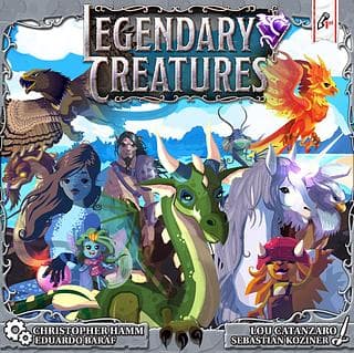 Portada juego de mesa Legendary Creatures