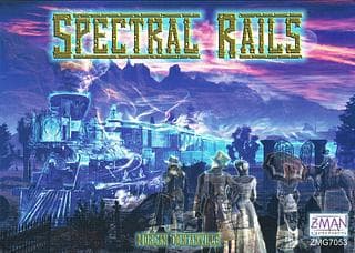 Portada juego de mesa Spectral Rails