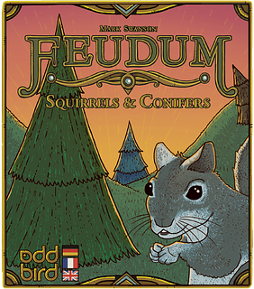 Portada juego de mesa Feudum: Squirrels & Conifers