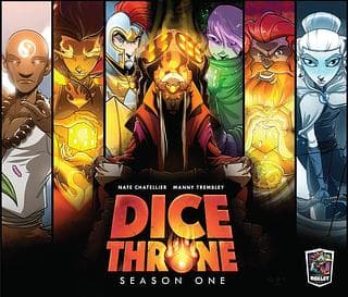 Portada juego de mesa Dice Throne: Season One