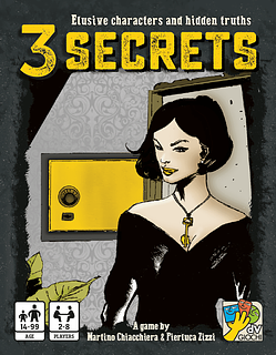 Portada juego de mesa 3 Secretos