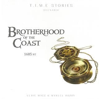 Portada juego de mesa T.I.M.E. Stories: La Hermandad de la Costa