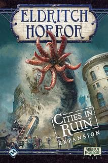 Portada juego de mesa Eldritch Horror: Ciudades en Ruinas