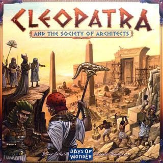 Portada juego de mesa Cleopatra y la Sociedad de Arquitectos