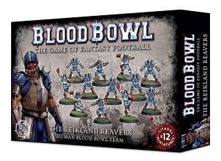Portada juego de mesa Blood Bowl (2016 edition): The Reikland Reavers – Human Blood Bowl Team