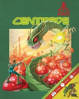 Portada juego de mesa Atari's Centipede
