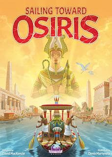 Portada juego de mesa Navegando hacia Osiris