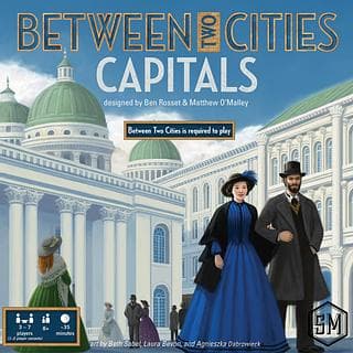 Portada juego de mesa Between Two Cities: Capitales