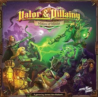 Portada juego de mesa Valor & Villainy: Minions of Mordak