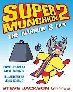 Portada juego de mesa Super Munchkin 2: The Narrow S Cape