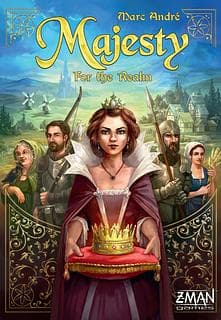 Portada juego de mesa Majesty: La corona del reino