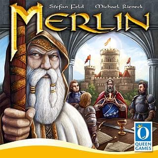Portada juego de mesa Merlin