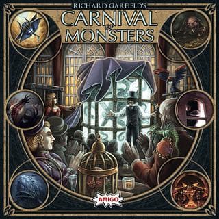 Portada juego de mesa Carnaval de Monstruos