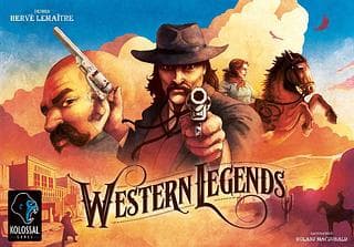 Portada juego de mesa Western Legends