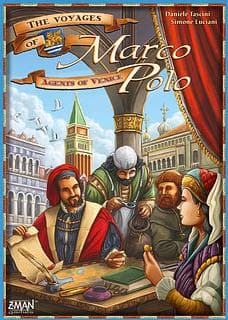 Portada juego de mesa Los compañeros de Marco Polo