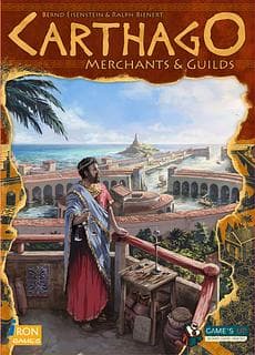 Portada juego de mesa Carthago: Merchants & Guilds