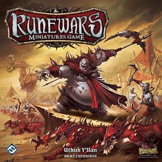 Portada juego de mesa Runewars El Juego de Miniaturas: Uthuk Y'llan – Expansión de Ejército