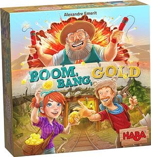 Portada juego de mesa Boom, Bang, Oro