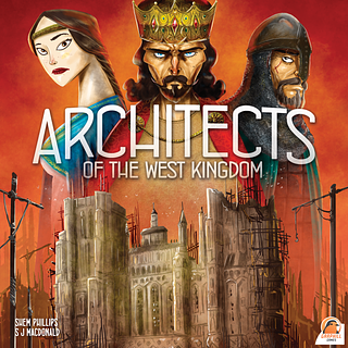Portada juego de mesa Arquitectos del Reino del Oeste