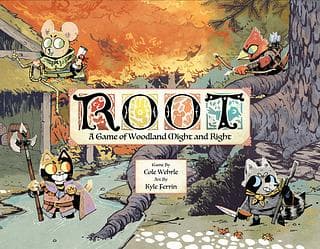 Portada juego de mesa Root