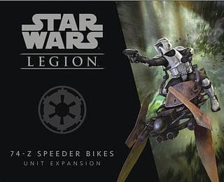 Portada juego de mesa Star Wars: Legion – 74-Z Motos Deslizadoras Expansion
