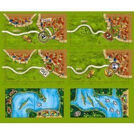 Portada juego de mesa Carcassonne: Amazonas Mini Expansion