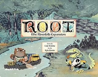 Portada juego de mesa Root: Expansión Los Ribereños