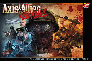 Portada juego de mesa Axis & Allies & Zombies