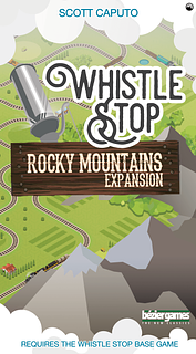 Portada juego de mesa Whistle Stop: Rocky Mountains Expansion