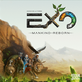 Portada juego de mesa EXO: Mankind Reborn