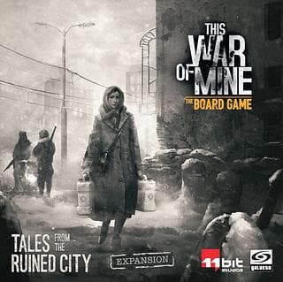 Portada juego de mesa This War of Mine: Historias de la ciudad en ruinas