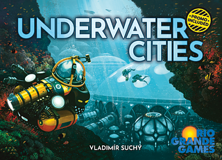 Portada juego de mesa Underwater Cities