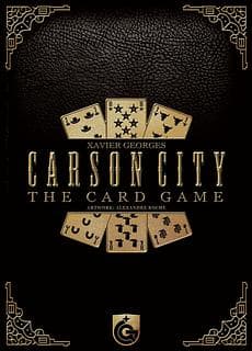 Portada juego de mesa Carson City: El Juego de Cartas