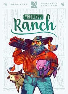 Portada juego de mesa Rolling Ranch