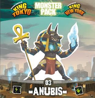 Portada juego de mesa King of Tokyo/New York: Serie Monstruos – Anubis