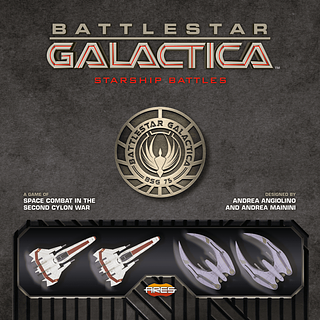 Portada juego de mesa Battlestar Galactica: Starship Battles – Starter Set